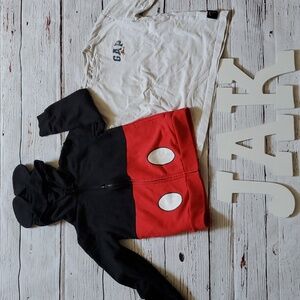 BOYS MICKEY L/S SHIRT AND HOODED SWEATER JACKET 🖤❤️